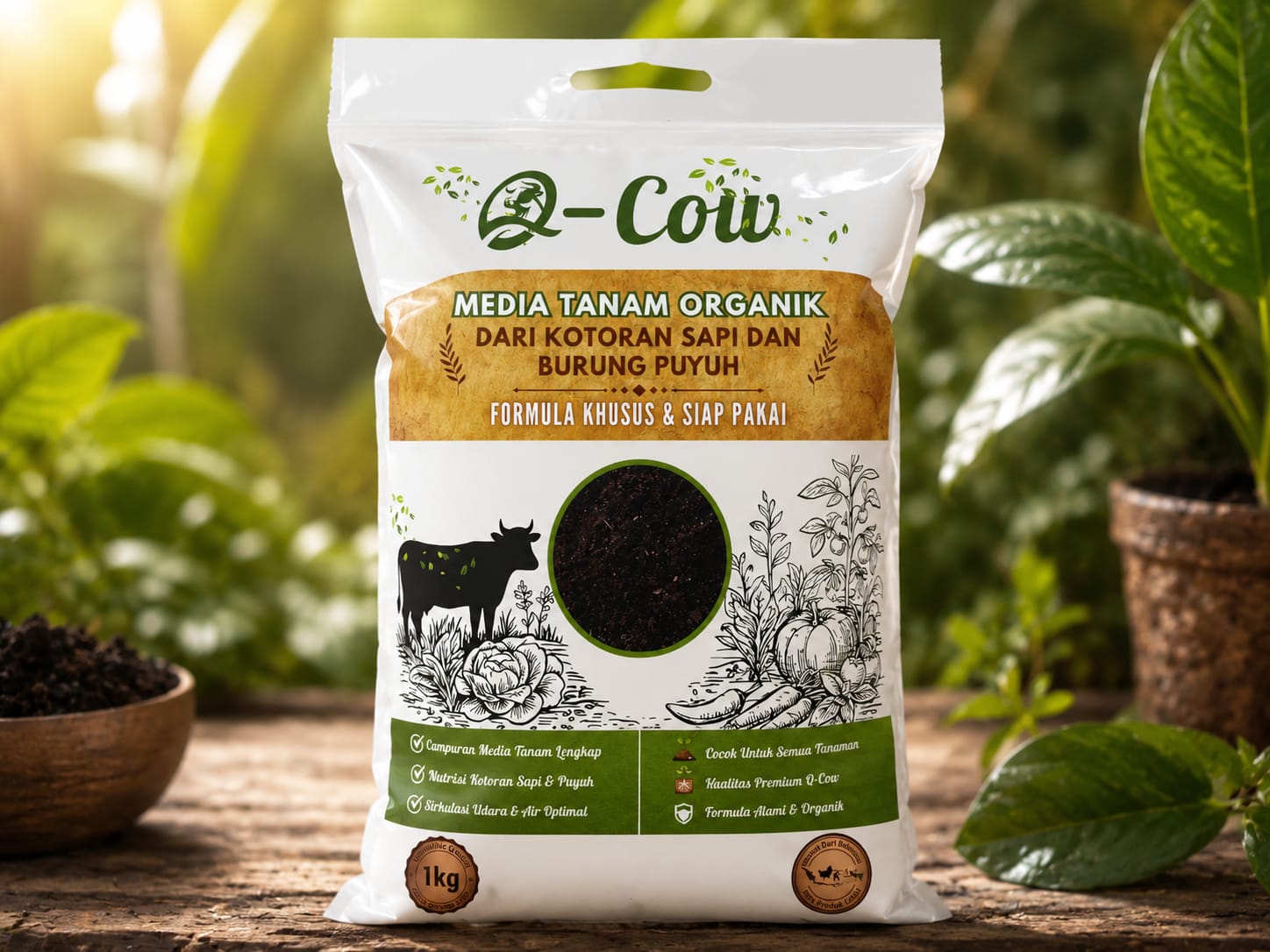 Media Tanam Q-Cow